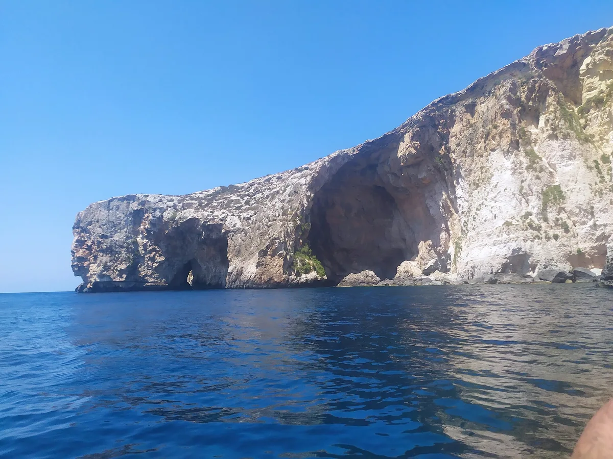 Blue Grotto sulla costa di Malta